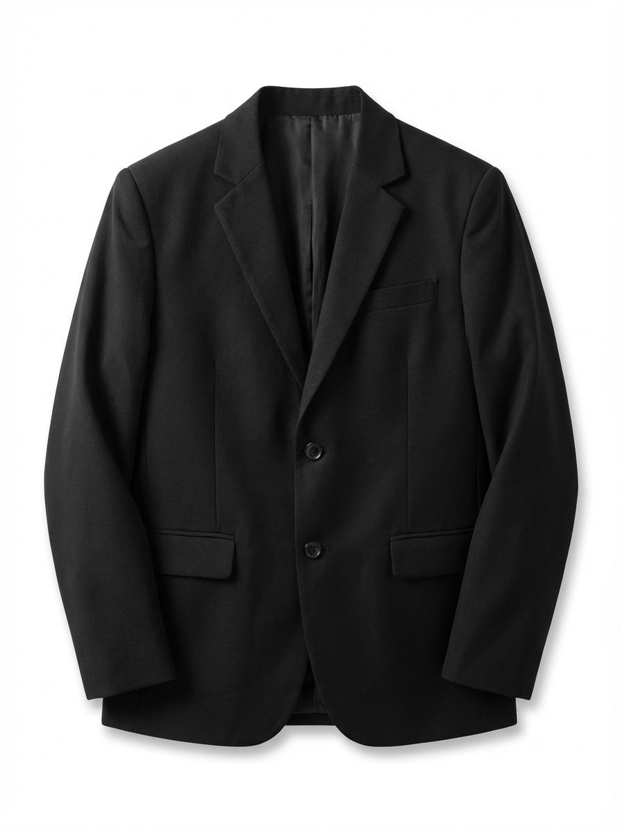 REGULAR BLACK BLAZER