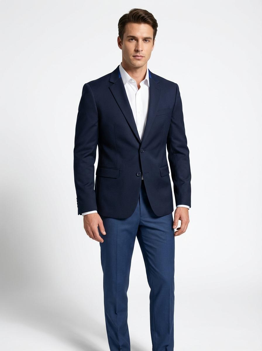 REGULAR NAVY BLUE BLAZER