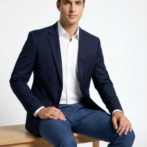 REGULAR NAVY BLUE BLAZER