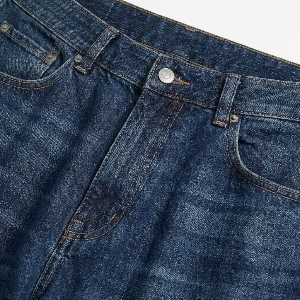 HEAVY DENIM BAGGY JEANS