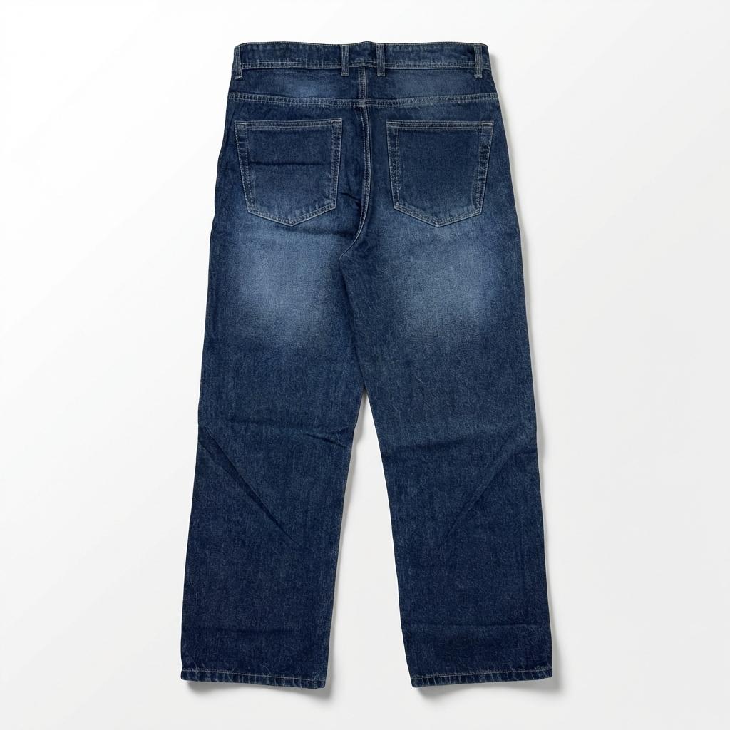 HEAVY DENIM BAGGY JEANS