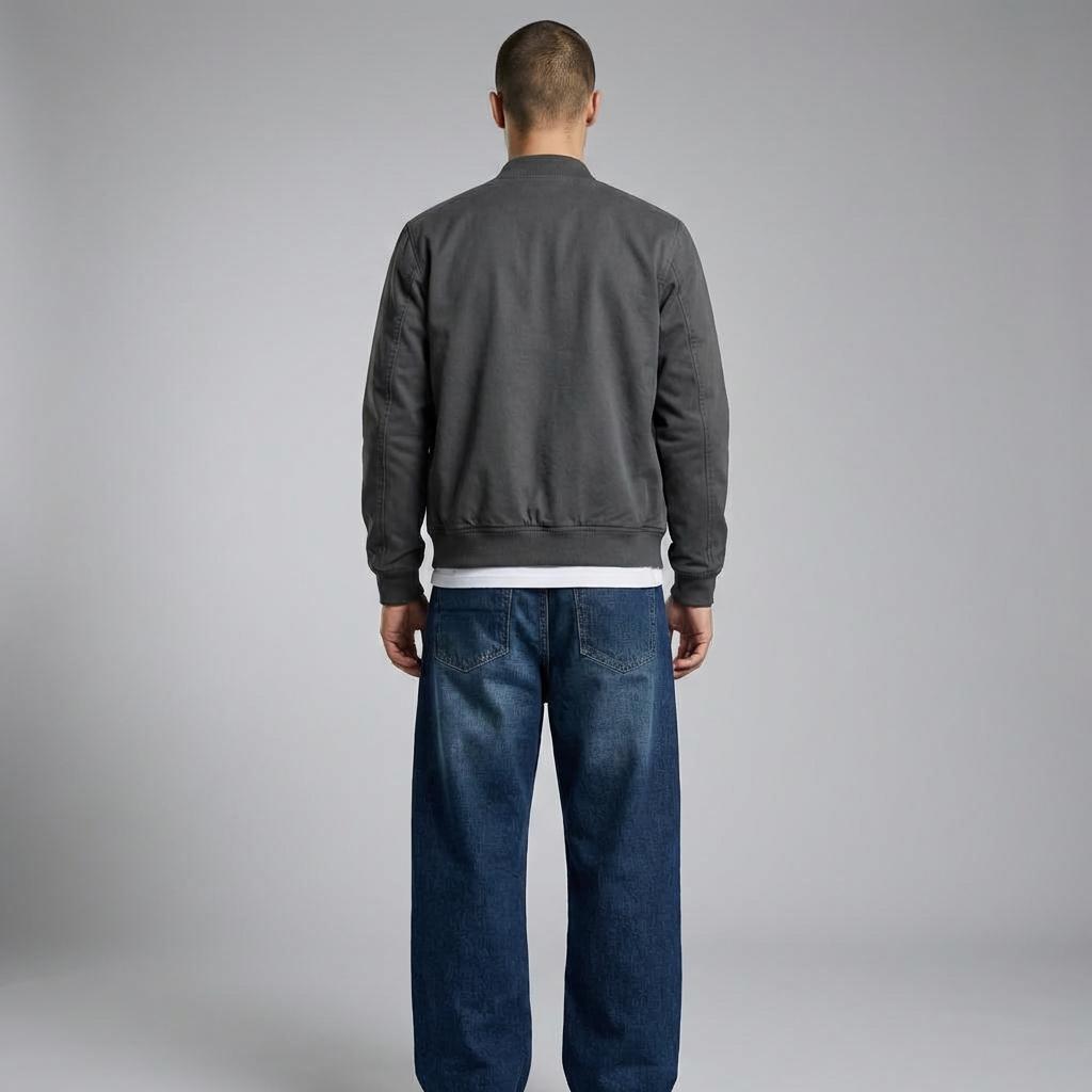 HEAVY DENIM BAGGY JEANS